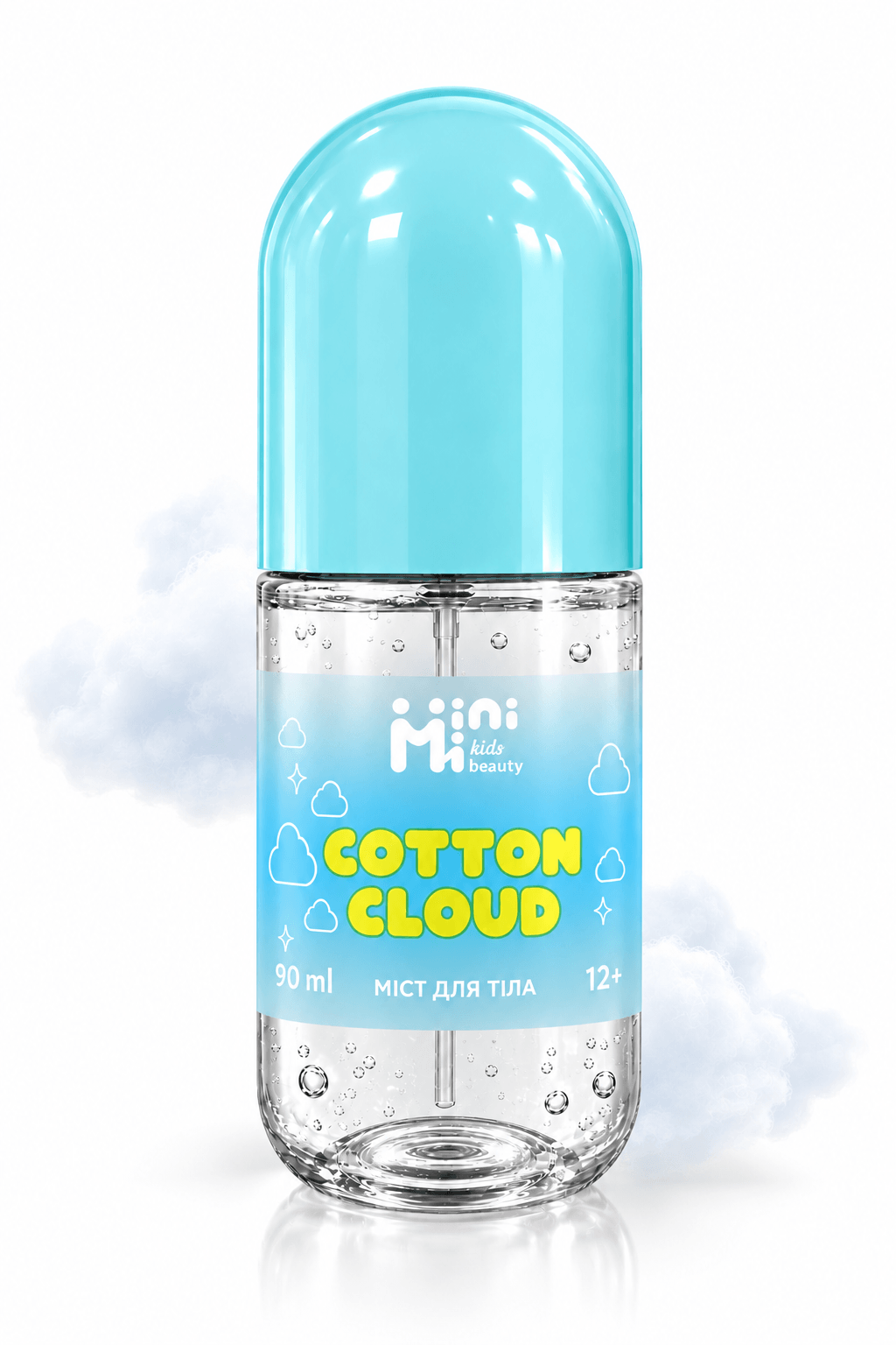 Спрей-міст для тіла MiniMi "Cotton Cloud" 90 мл — ніжний аромат, зволожуючий